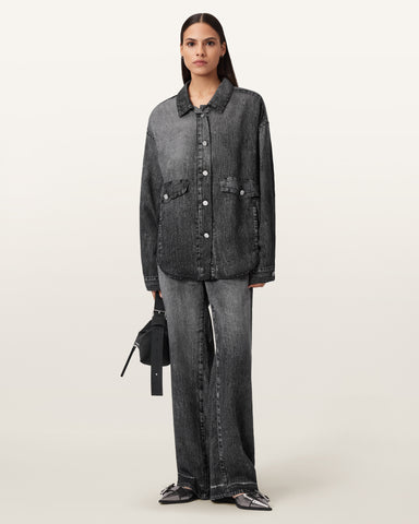 Hettie Illusion Oversized Shacket