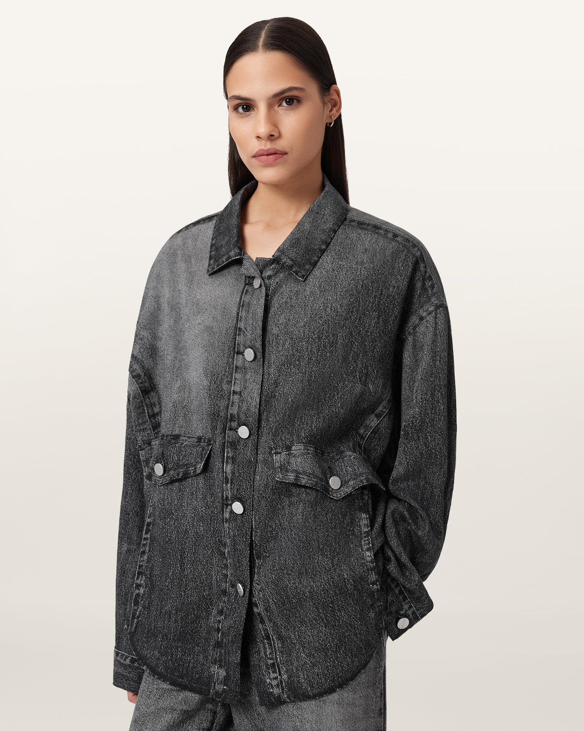 Hettie Illusion Oversized Shacket