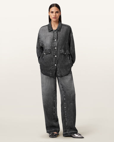 Hettie Illusion Oversized Shacket