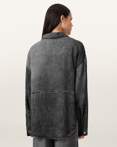 Hettie Illusion Oversized Shacket