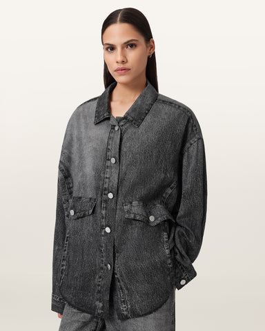 Hettie Illusion Oversized Shacket