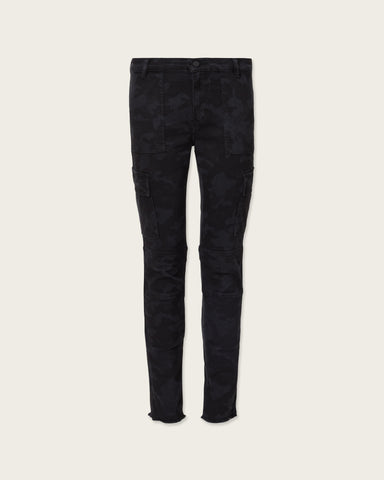 Duran Skinny Black Camo Cargo Jeans