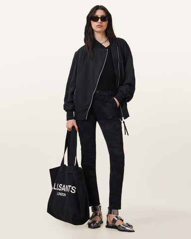 Duran Skinny Black Camo Cargo Jeans