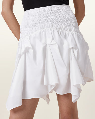 Palmer Asymmetric Mini Skirt