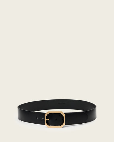 Tina Hex Leather Belt