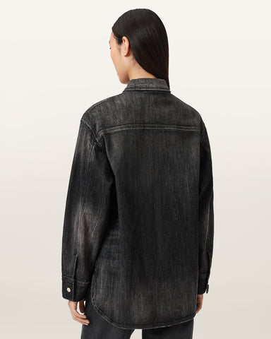 Bryn Denim Oversized Shirt
