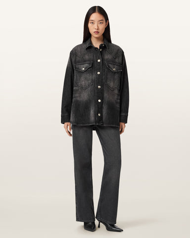 Bryn Denim Oversized Shirt