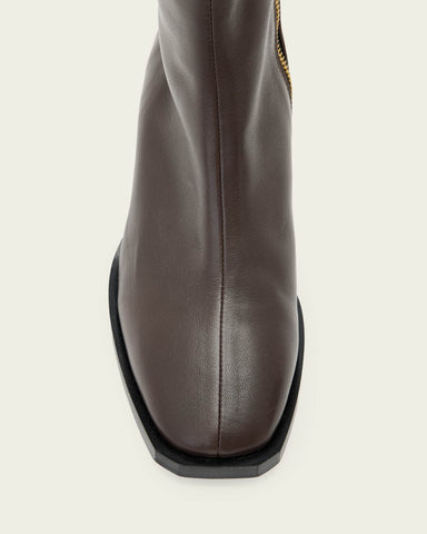 Avril Leather Ankle Boots