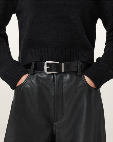 Agatha Leather Western Belt