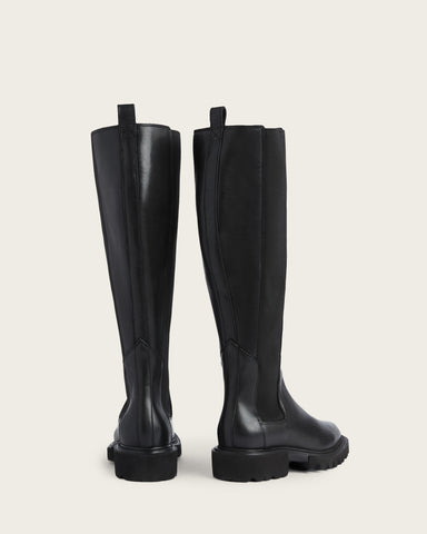 Maeve Leather Knee High Boots