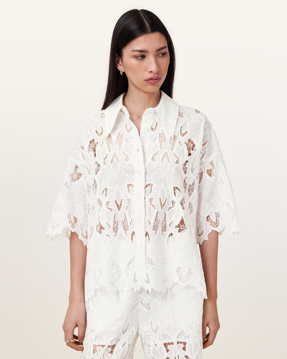 Charli Relaxed Fit Embroidered Shirt