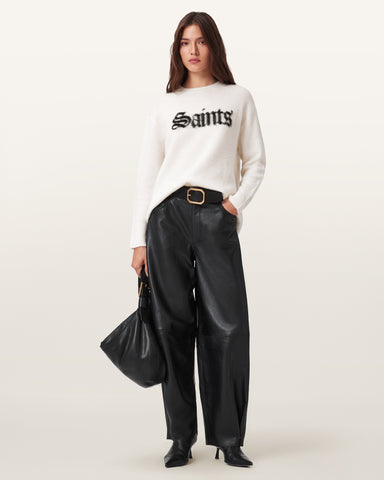 Saints Wool Blend Sweater