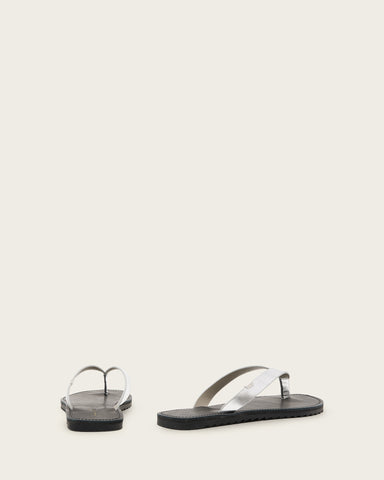 Sydney Metallic Leather Sandals