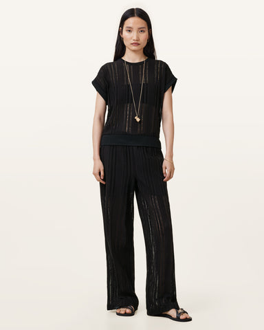 Giana Crochet Crew Neck Tank Top