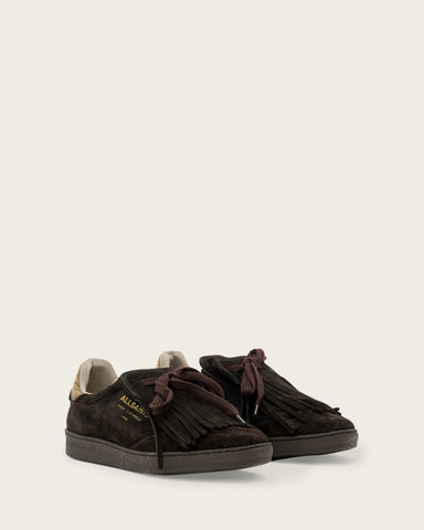 Thelma Fringe Leather Low Top Sneakers
