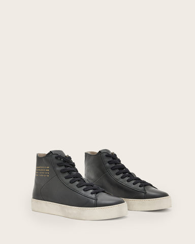 Tana Leather High Top Sneakers