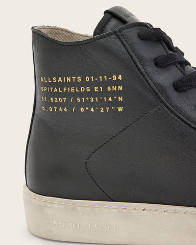 Tana Leather High Top Sneakers