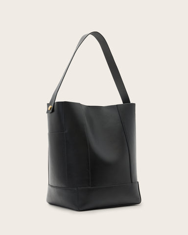 Alba Leather Hobo Shoulder Bag