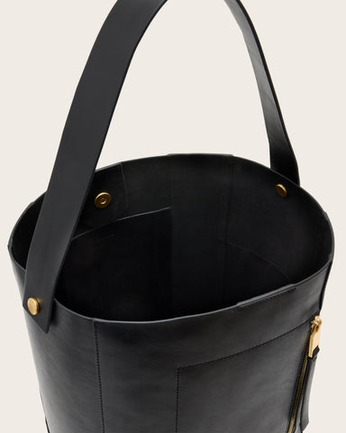 Alba Leather Hobo Shoulder Bag