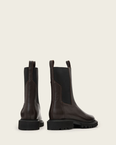 Hallie Leather Boots