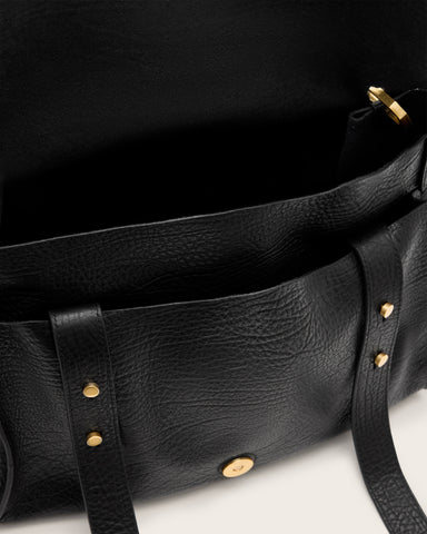 Ursa Grain Leather Satchel Bag