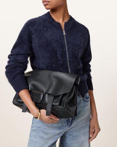 Ursa Grain Leather Satchel Bag