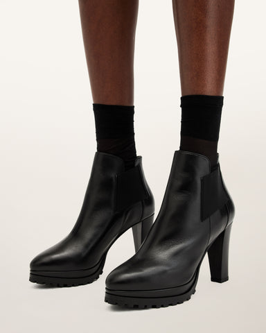 Sarris Patent Leather Boots