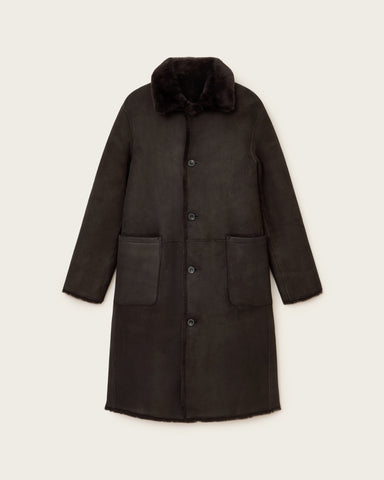 Serra Reversible Shearling Coat