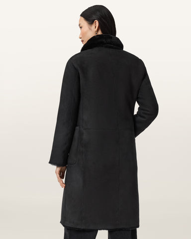 Serra Reversible Shearling Coat