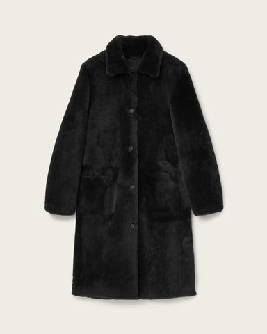 Serra Reversible Shearling Coat