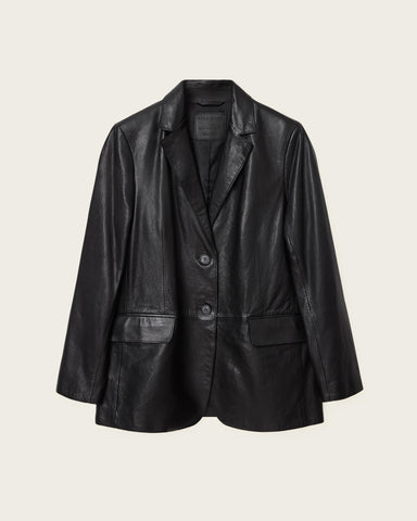 Arna Leather Blazer