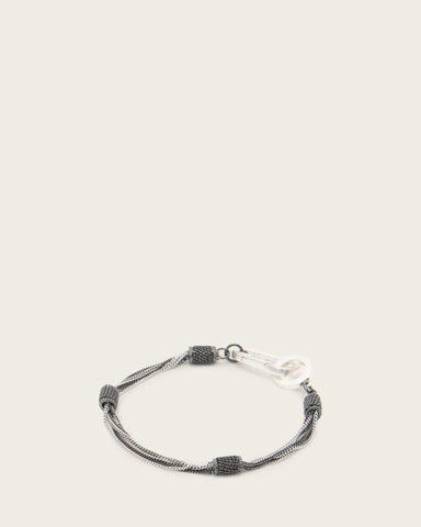 Fleur Two Tone Multi-Chain Bracelet