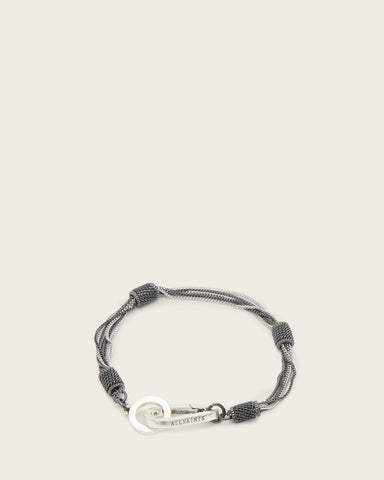 Fleur Two Tone Multi-Chain Bracelet