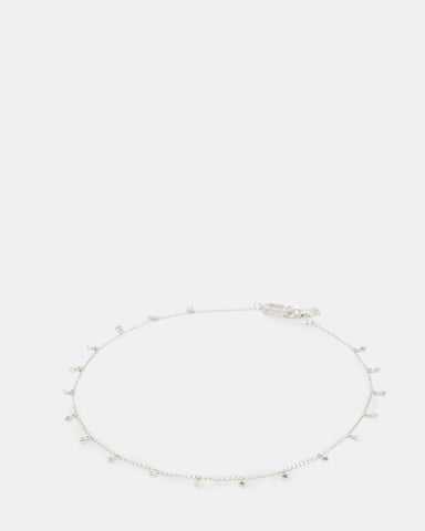 Ria Mini Stud Sterling Silver Necklace