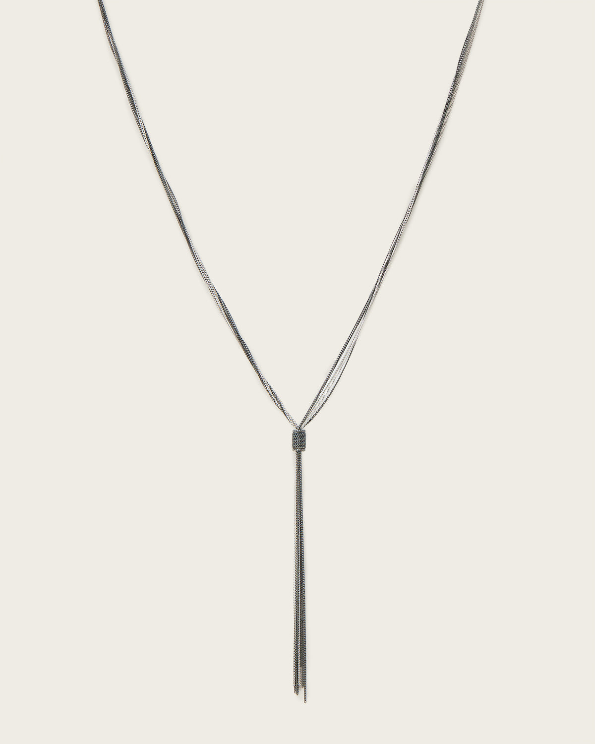 Fleur Two Tone Multi-Chain Necklace