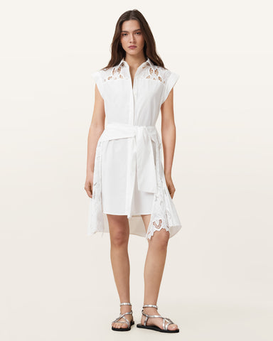 Zola Broderie Anglaise Mini Dress