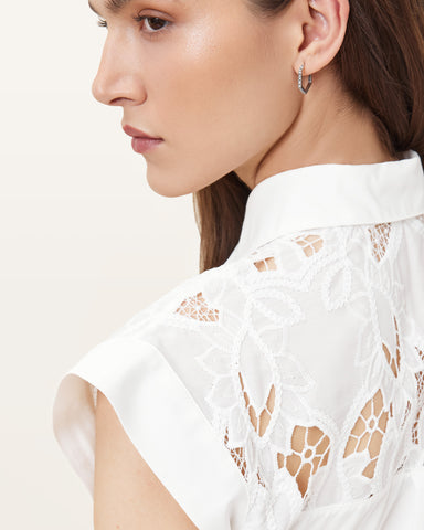 Zola Broderie Anglaise Mini Dress