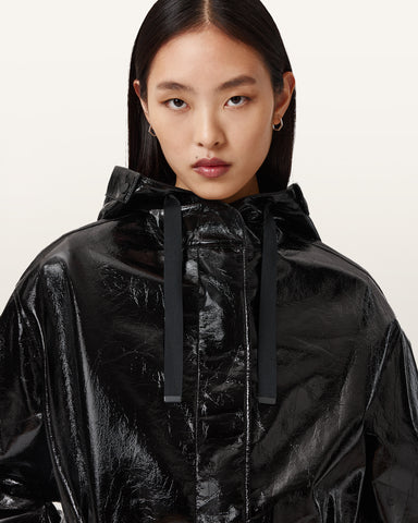 Kelsie Shine Hooded Jacket