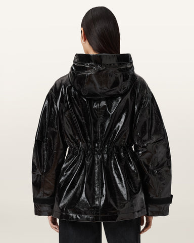 Kelsie Shine Hooded Jacket