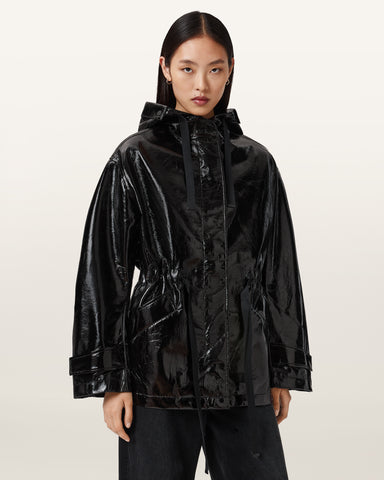 Kelsie Shine Hooded Jacket