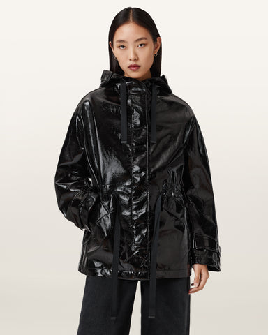 Kelsie Shine Hooded Jacket
