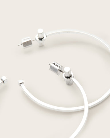 Toggle Large Hoop Earrings