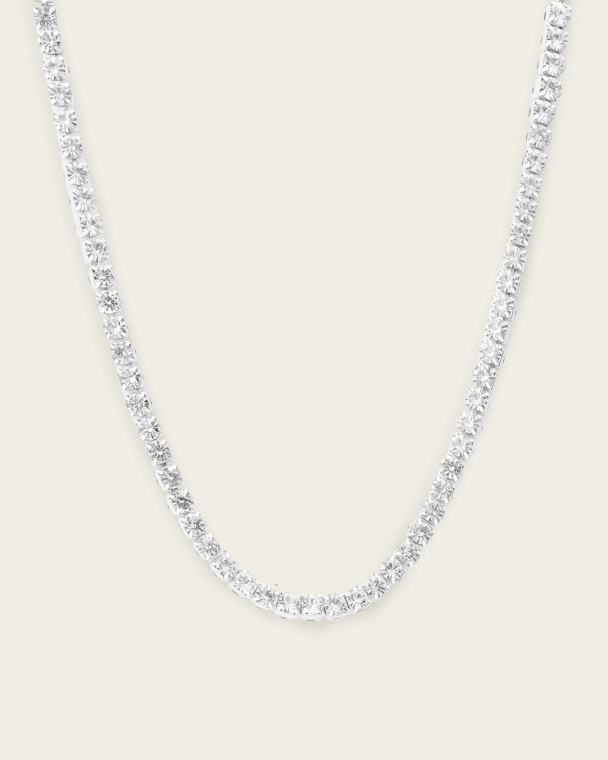 Gia Crystal Chain Necklace