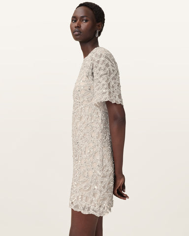 Eva Embellished Mini Dress