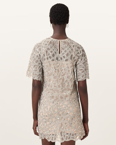 Eva Embellished Mini Dress