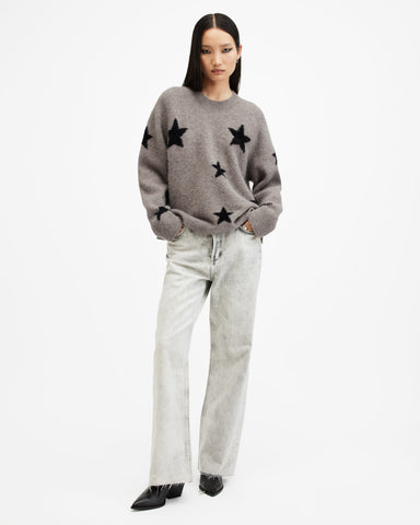 Starlet Brushed Jacquard Sweater