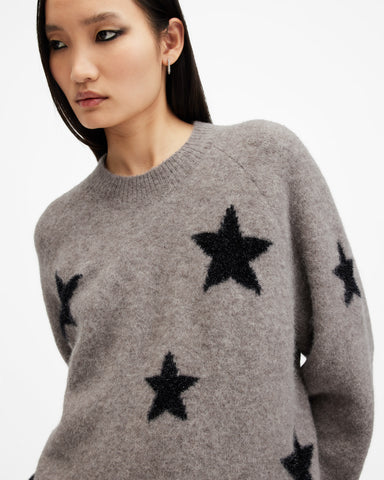 Starlet Brushed Jacquard Sweater