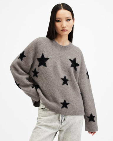 Starlet Brushed Jacquard Sweater