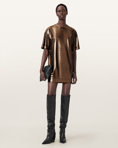 Sparkle Mini T-Shirt Dress