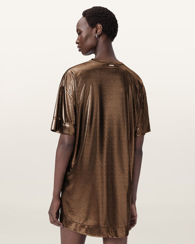 Sparkle Mini T-Shirt Dress